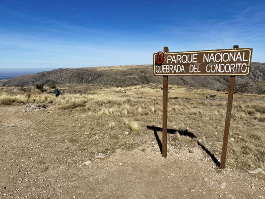 Wir fahren zum NP Quebrada del Condorito