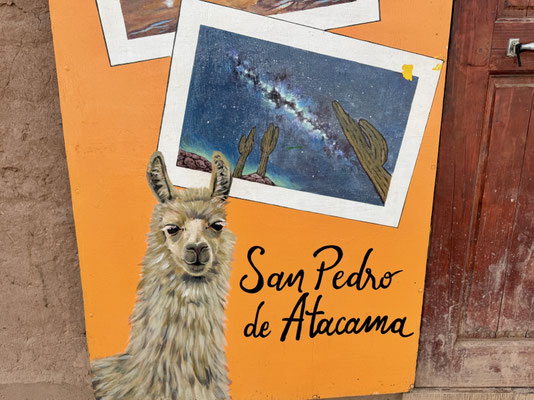 Es schneit in der Höhe...wir warten in San Pedro