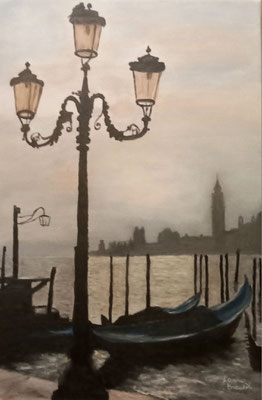 ATMOSFERA VENEZIANA/2023  Acrilico su tela   40x60