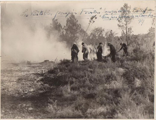 incendies landes 1949