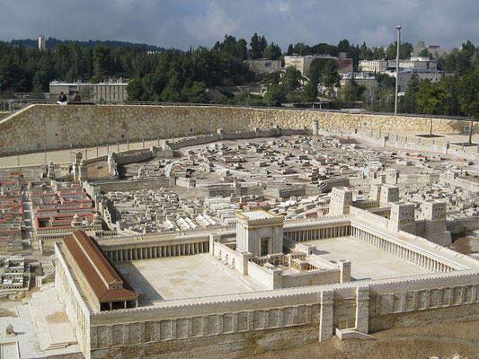 Model of Jerusalem in Biblical Times