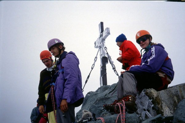 Mit Bernhard, Willi und Martha auf dem Glockner