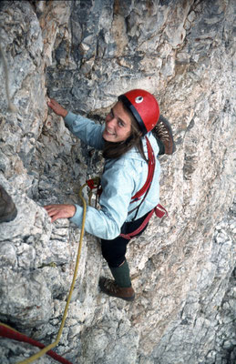Gerti in den Dolomiten