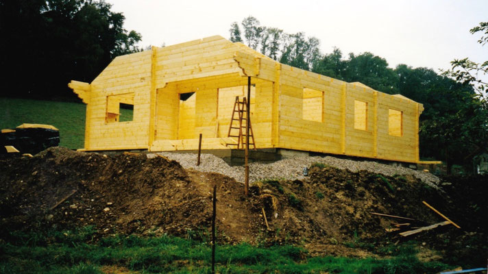 Construction of the blockhouse picture 2