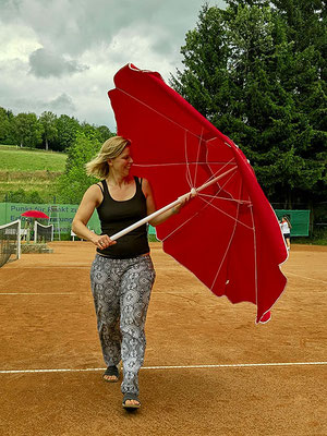 Das Wetter hat sich noch gehalten