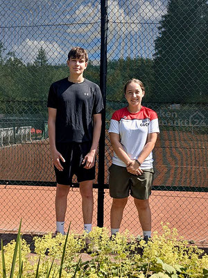 Unser erfolgreiches U18-Mixed Doppel am 01.07.26