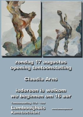 Flyer, Ausstellung  Lambooijhuis Hengelo , 2014