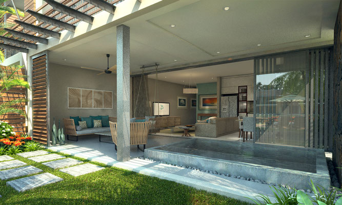 ACHAT APPARTEMENTS IRS VUE MER LA BALISE MARINA ILE MAURICE 
