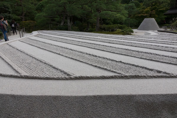 Sand Garden at the Ginkakuji Temple (Silver Pavilion)