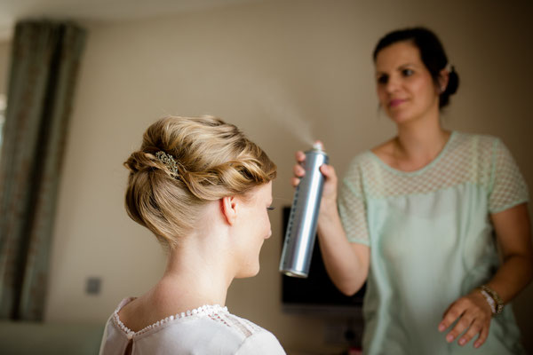 Making of Monika Koller Make-up Artist & Hairstylist