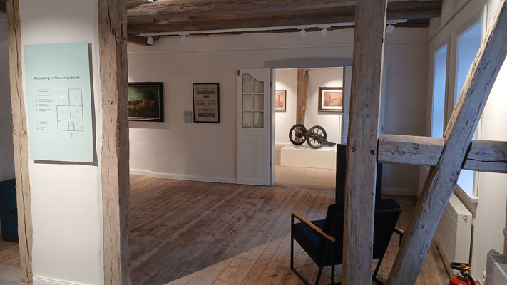 Ausstellung im Museumsgebäude des "Amtsturm Museum Lüchow", c Amanda Hasenfusz