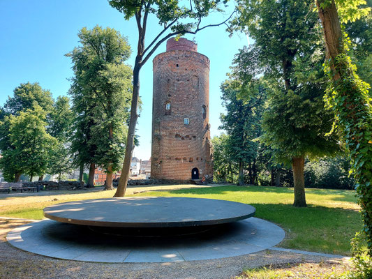 Amtsturm Lüchow, Außenansicht, c Heike Tege