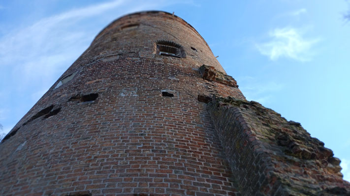 Amtsturm Lüchow, Außenansicht, c Amanda Hasenfusz