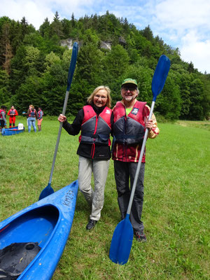 Kajak tour auf der Wiesent - ewaldos Jimdo-Page!