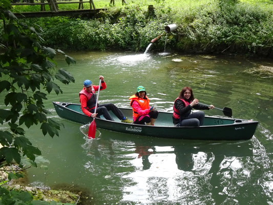 Kajak tour auf der Wiesent - ewaldos Jimdo-Page!