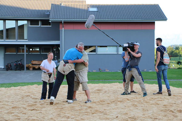 Schwingtraining mit dem Schwingklub Surental