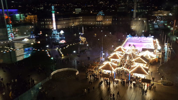 Stadt Stuttgart Landeshauptstadt Baden-Württembergs Weihnachtsmarkt