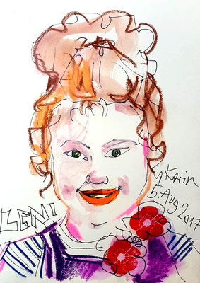 Schnellzeichner in Göppingen und Karikaturist begeistert mit Ihrer Kunst und dem Eventzeichnen als Kunstmalerin. Faszination ist in Stuttgart angesagt und sorgt für gute Stimmung bei Hochzeit, Geburtstag, Firmenevent, Karin Schliehe Diplom Grafikerin.