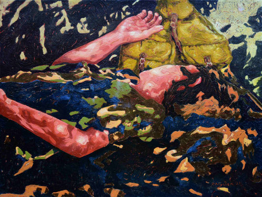 Rast_2021_Öl auf Leinwand / Rest_oil on canvas