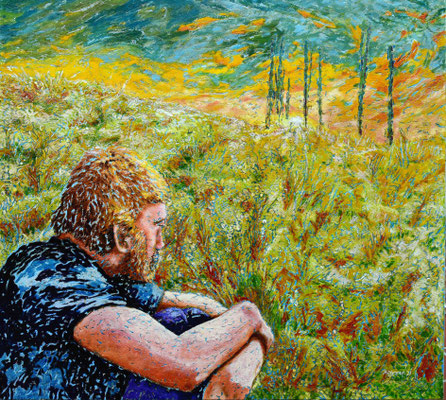 Gefrorene Tränen_2021_Öl auf Leinwand / Frozen tears_oil on canvas