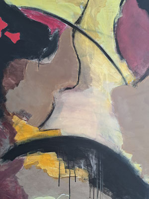 80 x 120 cm, Acryl auf Leinwand, Doppelbild