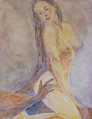 89 x 116 cm, Acryl auf Leinwand