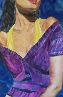 Öl auf Leinwand, 100 x 140 cm