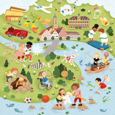 © Illustration für Stadtjugendring Nürtingen