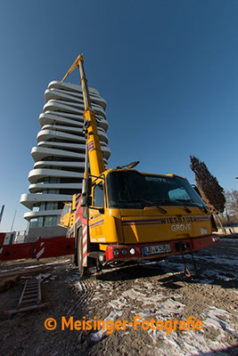 Baustellendokumentation SKY Hochhaus von Meisinger-Fotografie