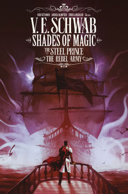 Shades of Magic: The rebel army by V.E Schwab (variant cover © Titan Comics)