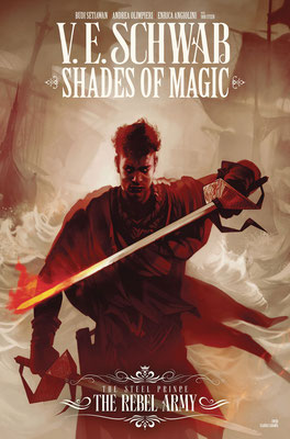 Shades of Magic: The rebel army by V.E Schwab (variant cover © Titan Comics)