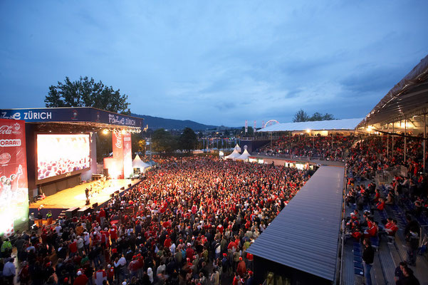 Fan Fest European Championships Zurich / Picture: NUSSLI Group