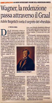 "La Gazzetta del Mezzogiorno", 27/02/2018