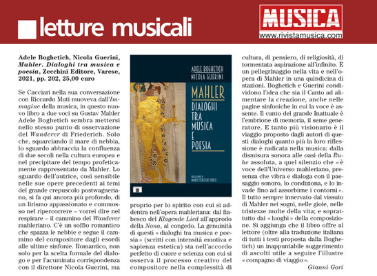 Rivista MUSICA, giugno 2021