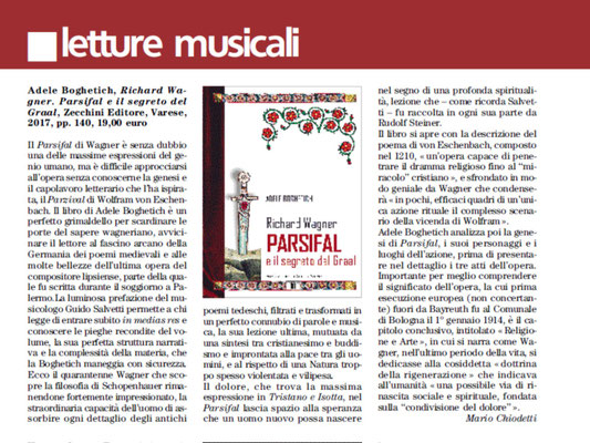 Rivista "Musica", Febbraio 2018