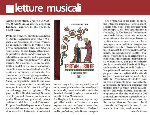Rivista "Musica" maggio 2016
