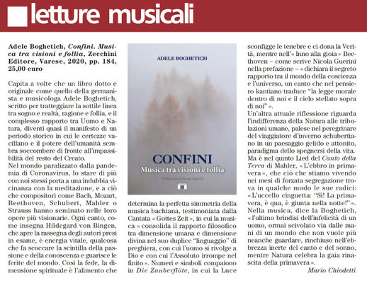 Rivista "Musica", Maggio 2020