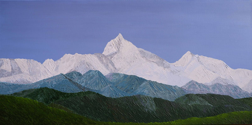 Himalaya Machapuchare 50 x 100 cm