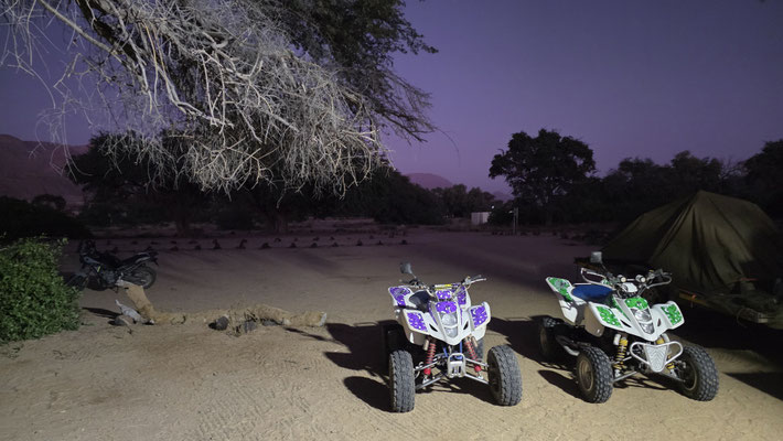 CAMPEGGIO DEL WHITE LADY LODGE DI NOTTE – TOUR OFFROAD TOTAL
