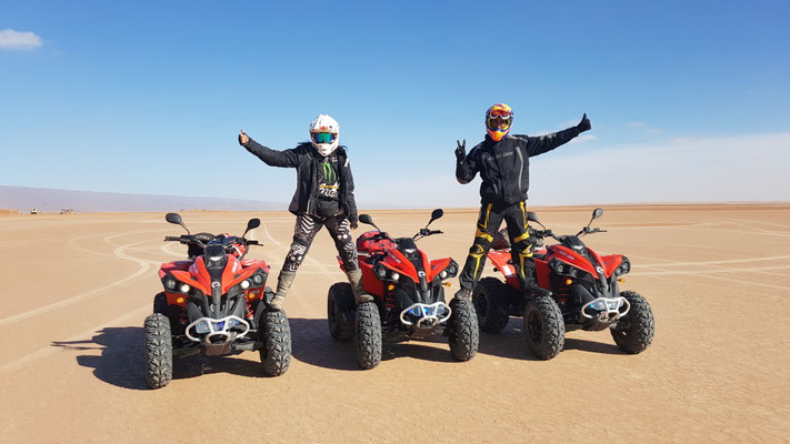 QUAD OUARZAZATE MAROKKO ABENTEUER QUAD BUGGY ENDURO