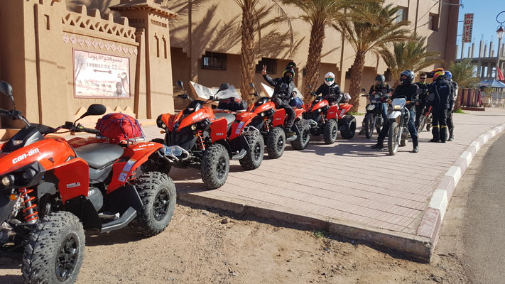 QUAD OUARZAZATE MAROKKO ABENTEUER QUAD BUGGY ENDURO
