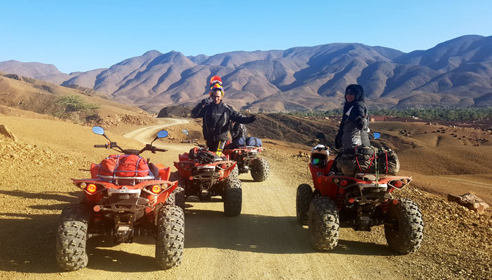 QUAD OUARZAZATE MAROKKO ABENTEUER QUAD BUGGY ENDURO