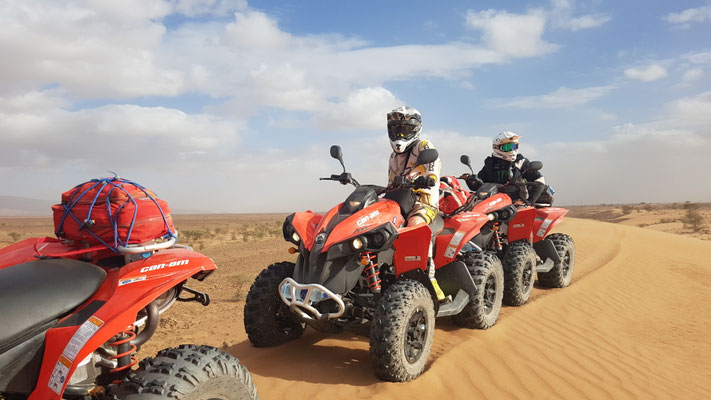 QUAD OUARZAZATE MAROKKO ABENTEUER QUAD BUGGY ENDURO