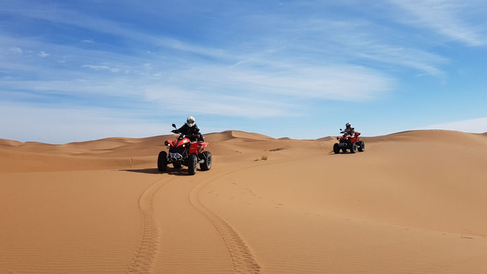 QUAD OUARZAZATE MAROKKO ABENTEUER QUAD BUGGY ENDURO