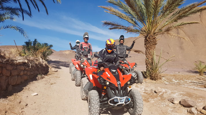 QUAD OUARZAZATE MAROKKO ABENTEUER QUAD BUGGY ENDURO