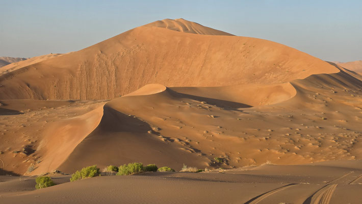 GRANDE DUNE DE SABLE DANS LA RUB AL KHALI OMAN