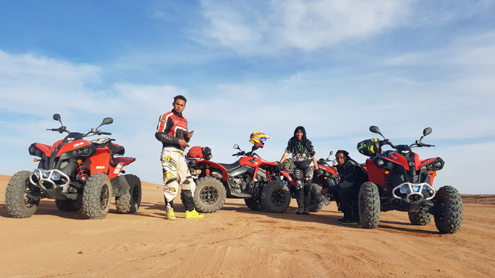 QUAD OUARZAZATE MAROKKO ABENTEUER QUAD BUGGY ENDURO