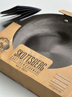 Skottsberg Pfanne Cast Iron 28 new neu