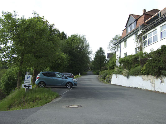 Zufahrt zum Schulungszentrum