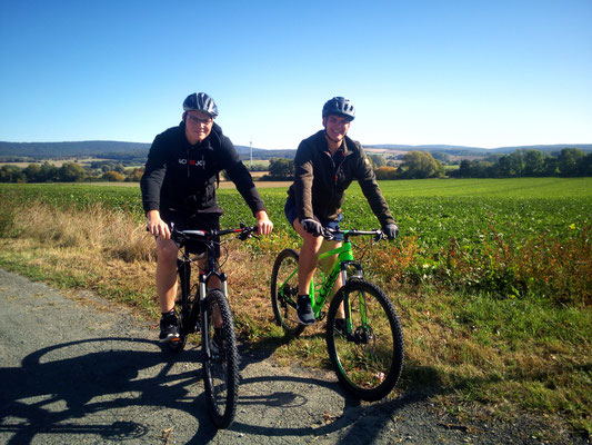 Neustädter Jungs, first time rocking the Deister und die Trails. Geschafft aber Glücklich:)